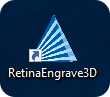 Retina Engrave 3D icon